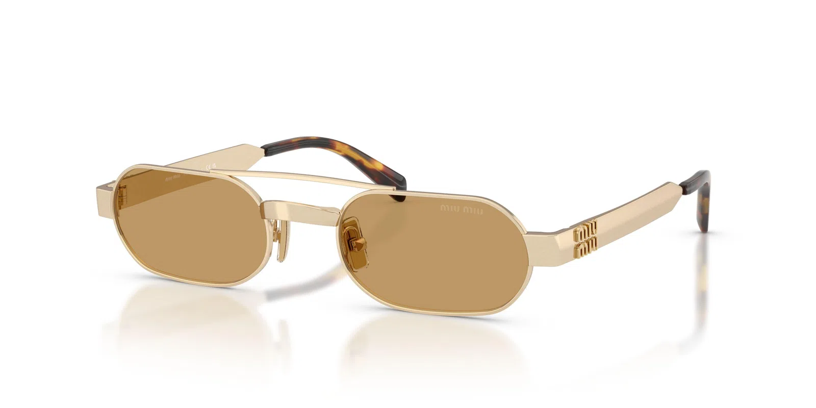 Miu B52S Sunglasses - Ancient Silver - view 3